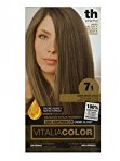 TH PHARMA Vitalia Color Tinte Nº 7 Rubio Medio Ceniza Sin Amoniaco, Biondo Chiaro