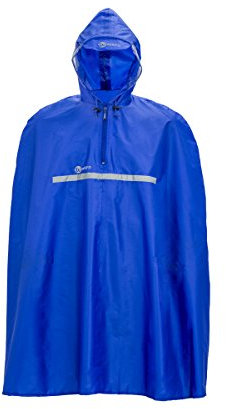 Wäfo Unisex PU-beschichteter Radponcho Allgäu, kornblau, M, 440