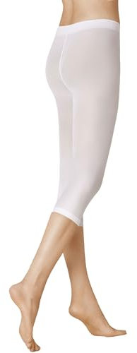 KUNERT Damen Leggings Velvet 40 3/4 Bein 40 DEN White 0010 38-40