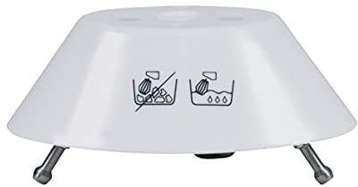 Bosch 622728 00622728 ORIGINAL Rührbesenträger Halter für Quirl Schneebesen mit weißem Kunststoffzahnrad MUM6 universal plus Küchenmaschine