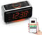 iTOMA Radio du Réveil de Chevet avec Haut-Parleur Bluetooth, Affichage LED Green Jade Dimmable, Radio FM avec Minuterie de Sommeil, Double Alarme avec Bouton-Poussoir on/Off, Snooze, CKS503U