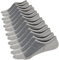 Ueither Calzini Fantasmini Uomo Sneaker Calze Taglio Basso Corti，Calze Invisibili in Cotone (6 Paia Grigio,44-48)