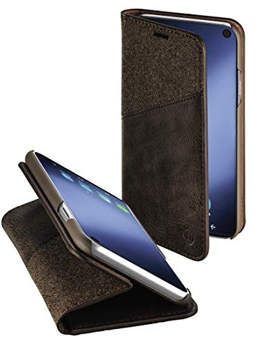 Hama Schutzhülle Gentle für Samsung Galaxy S10, Dunkelbraun