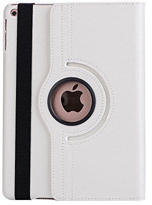 Tablet Case for Samsung Galaxy Tab S5e SM-T725 (10.5) 2019 PU Leather Tablet Case Cover with 360° Rotating Stand Custom-Fit Tablet Protection Case in WHITE