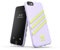 adidas Originals Designed für iPhone 6/6S/7/8 Hülle, Schützende Handyhülle DREI Streifen - Weiß und Gelb