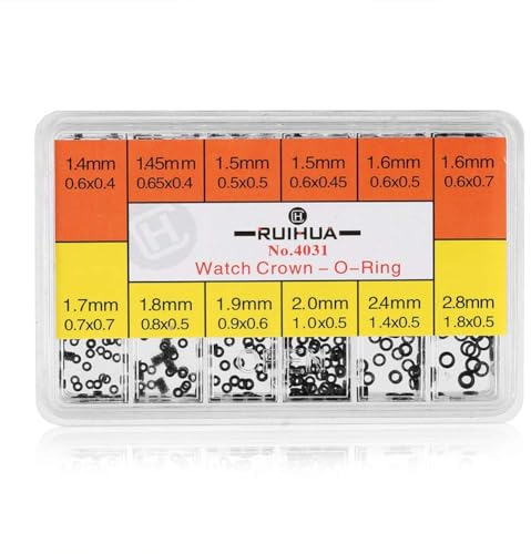 O Ring Dichtungsringe, Dichtungsringe Gummidichtung Rund, Uhr Zurück O Ring, Gummi Wasserdicht O Ring, Uhr Zurück Dichtung, 12 Verschiedenen Größen Gummi Dichtungsringe Set