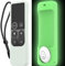 AhaStyle Protective Case for Apple TV 4K/HD Siri Remote [1st Gen] with AirTag Holder, Anti Slip Silicone Remote Case Cover Compatible with Apple TV 4K 5th/HD 4th Gen Siri Remote Contorller(Glow Green)