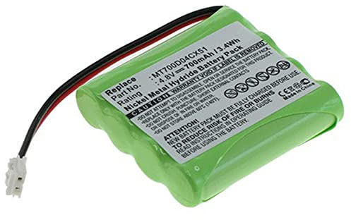 Ersatz-Akku kompatibel mit Philips MT700D04CX51 für Eltern-Einheit Babyphone Philips Avent SCD468, SDC481 [NI-MH - 700mAh - 4.8V - 100% kompatibel