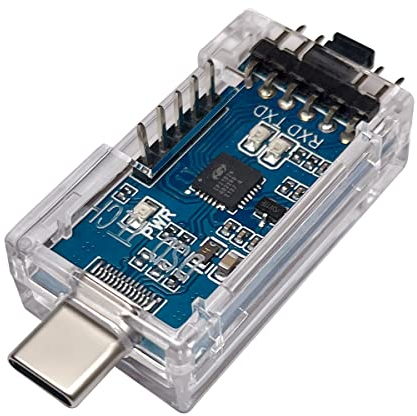 DSD TECH SH-U09B3 Adaptador USB Tipo C a Serie TTL con Chip CP2102N