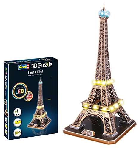 Carrera-Revell 3D Puzzle LED Edition-Eiffel Tower