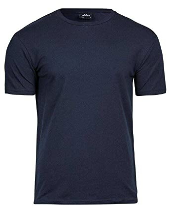 Tee Jays Mens Stretch T-Shirt (L) (Navy Blue)