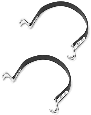QWORK Battery Lifting Strap for T105 Battery, 2 Pack Car Battery Belt Handling Lifting Battery Mounting Bracket Lifter