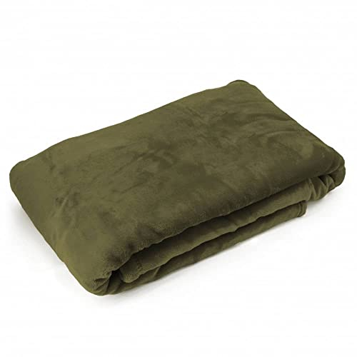 Deitert Wohn- und Kuscheldecke Olive