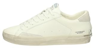 Crime Low Top Distressed 16014Pp5.10 Bianco Bianco/43