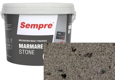 Sempre® - Marmare Stone - Decorative and Protective Plaster Mass 25kg