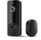 Lohoom Wireless Remote Video Doorbell, 2X2500mah Visual Home Intercom HD Night Vision Rechargeable Security Doorbell Smart Doorbell Intelligent Suitable for Houses, Apartments, Offices