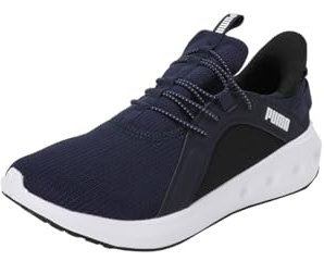 PUMA Mixte Softride Carson Sliptech Road Running Shoe, Navy Black White, 48.5 EU