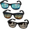 GLGHMH Beugungsbrille, 3D-Herz, Stern, Feuerwerk, Rave-Brille, Party-Sonnenbrille für Kostüme, Musik, Konzert, Club, Partyzubehör, 3 Stück