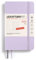 LEUCHTTURM1917 370528 Wochenkalender & Notizbuch Pocket (A6) 2025, Softcover, Lilac, Deutsch