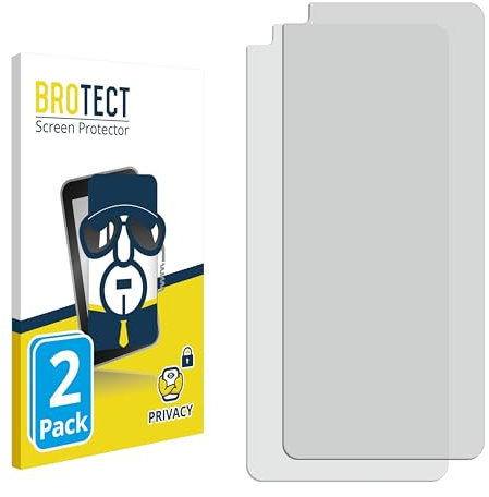 BROTECT (2 Unidades Protector Pantalla Privacidad para realme GT Master Edition [Anti-Espía, Película Protección, Privacy]