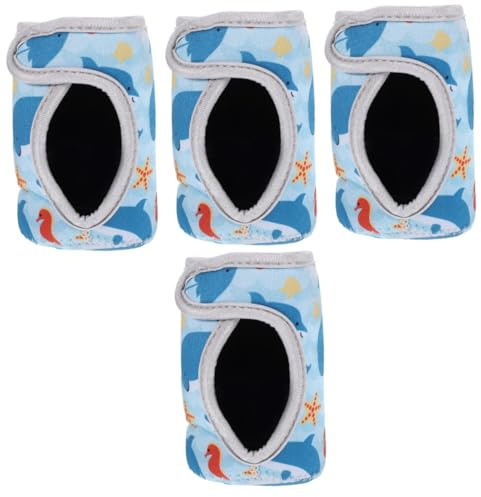 HEMOTON 4 Stück babygeschenke gastgeschenk Isolierter Flaschenbezug Flaschendeckel Babyflaschen Warme Hülle für Muttermilchflaschen Flaschenwärmer Stoff