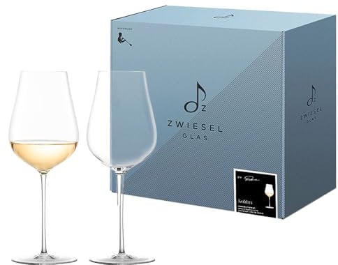 Zwiesel Glas x Tim Raue Weißwein- und Portweinglas Kolibri (2-er Set), in Handarbeit mundgeblasene Weingläser, edle Kristallgläser für Weißwein (Art.-Nr. 124274)