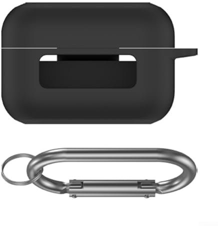 Earbuds Protective Cover, Silicone Case For TOZO NC3(2024), Earbuds Shell Anri-Scratch Impact-Resistant Dust-Proof Accessories(Is black)