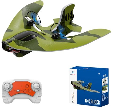 Teeggi Mini RC Flugzeug für Anfänger 2.4GHzliegen für den Innen und Außenbereich