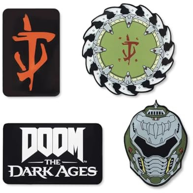 DOOM: The Dark Ages Magnet Set Icons