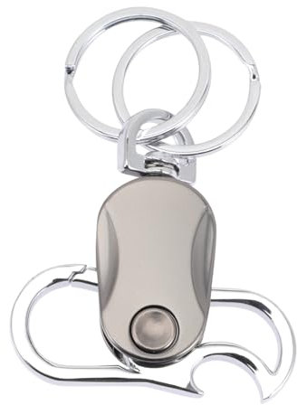 CLISPEED Abrebotellas de Metal con Llaveros para Cerveza Destapador Práctico y Duradero para Hombre Organizador de Llaves y Abrebotellas Multifuncional