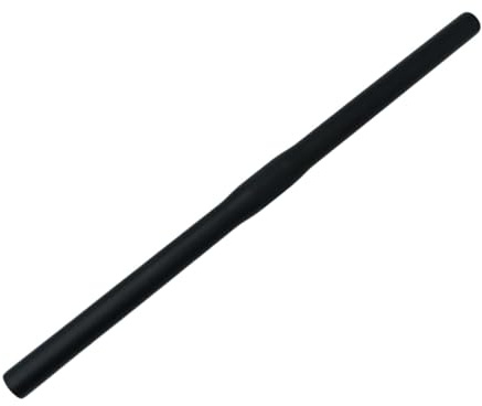 APLVFFZH Fahrrad Lenker Mountainbike, Fahrradlenker Aluminiumlegierung, Fahrrad Riser Lenker, Mountainbike Lenker Riser Bar Fahrrad Lenker für Sichere Kontrolle für Tourenräder, Mattschwarz 43cm