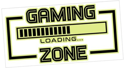 TOBBOMEY Leuchtender Wandsticker Spielbereich Nachtlicht Selbstklebend Wandtattoo Grün für Gaming Zimmer Deko Wandaufkleber Reflektierend Leicht Anzubringen