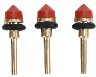 HEEPDD Coffee Machine Valve Pin Set, Brass Silicone Drain Valve Pin Repair Kit for Coffee Machine, Proof and Easy to Install