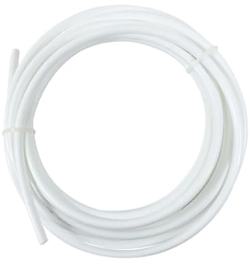 3/8 Zoll Weißer PE-Schlauch, 5 M Flexibler Schlauch, Praktische Anschlüsse For Umkehrosmoseanlage Und Wasserspender