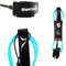 DORSAL Surf Leash for Surfboard Longboard SUP Leg Rope 6' Blue