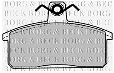 Borg & Beck BBP1017 Brake Pads To Fit Lancia (F)