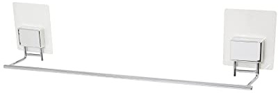 Compactor Bestlock Magic Bath Large towel Support, Chrome-Plated Iron, 48X6.5X10.5 cm, Repositionable and Waterproof