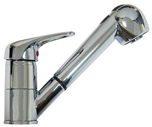 Boutté 1183035 MITED Mitigeur évier avec douchette 15 x 21 Chrome