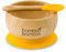 bamboo bamboo Baby Bowl and Spoon Set, Baby Bowls for Weaning, Baby Suction Bowl with Silicone Suction Ring, Toddler Bowls with Baby Spoon, Weaning Bowl for Babies from 6 Months (Pink)