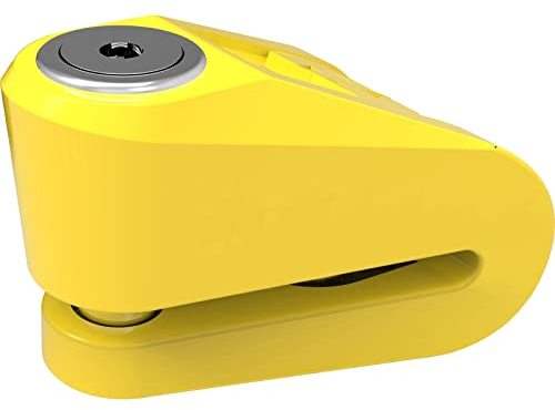 LK276 - Oxford Alpha XD14 Stainless Disc Lock (14 mm Pin) Yellow