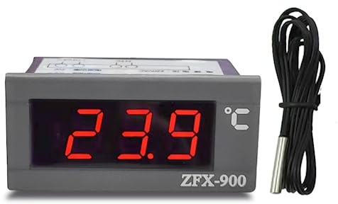 EsportsMJJ Mini-50 ° C A 110 ° C 220V Led Digital Temperatura Panel Medidor Termómetro con Sensor