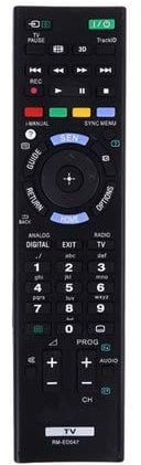 Replacement Remote Control Compatible for RM-ED046 RM-ED045 RM-ED044 for Sony Bravia TV (1)