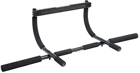 Deuser Multi Gym multifunktionelles Übungsreck/Türreck/Klimmzugstange für Klimmzüge, Liegestütze, Bauchmuskel-, Arm-, und Schulterübungen