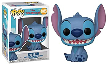 Funko Pop! Disney: Smiling Seated Stitch - Lilo and Stitch - Figura de Vinilo Coleccionable - Idea de Regalo- Mercancia Oficial - Juguetes para Niños y Adultos - Movies Fans