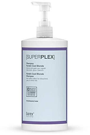 Superplex Shampoo Keratin Cool Blonde 750ml Barex Italiana