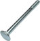 AERZETIX - Set di 10 bulloni carrello/aratro a testa tonda con collare quadrato - bulloni a testa tonda - M10x120mm - acciaio zincato - DIN 603 - C49038