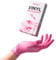 OriStout Pink Disposable Gloves Large, Vinyl Gloves Disposable Latex Free, 5 mil, 50 Count, for Cleaning, Food Prep, Hair Dye, Beauty Salon