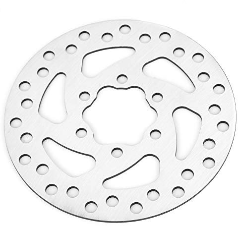Fahrrad Bremsscheibe, Edelstahl Bremsbelag Mit 6 Schrauben Bremsscheiben Hinten Vorne Fahrradzubehör Scheibenbremsen Für Rennrad Mountainbike Dirt Bike Kart Organischen Semi Metallischen Gesinterten