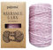 pajoma Makramee Garn 200m x 3mm, Baumwollkordel, Baumwollseil, 100% Baumwollgarn für DIY Handwerk (Rosa)