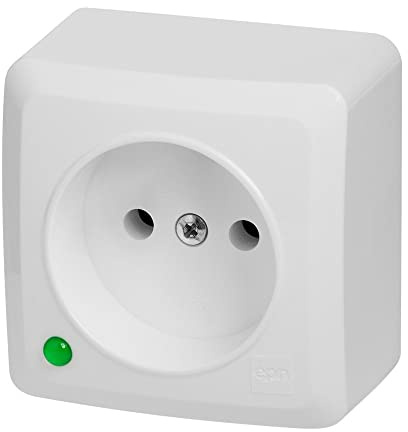 BERG 1-fach n/t 2P 16A 3740-00 Elektro-plast Aufsteckdose 5902431694917